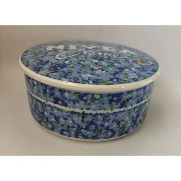VINTAGE 1960’s NIVEA CREME PORCELAIN TRINKET BOX HUTSCHENREUTHER GERMANY
